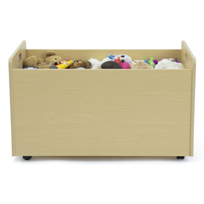 Harriet Bee Sperry Manufactured Wood Toy Box & Reviews Wayfair